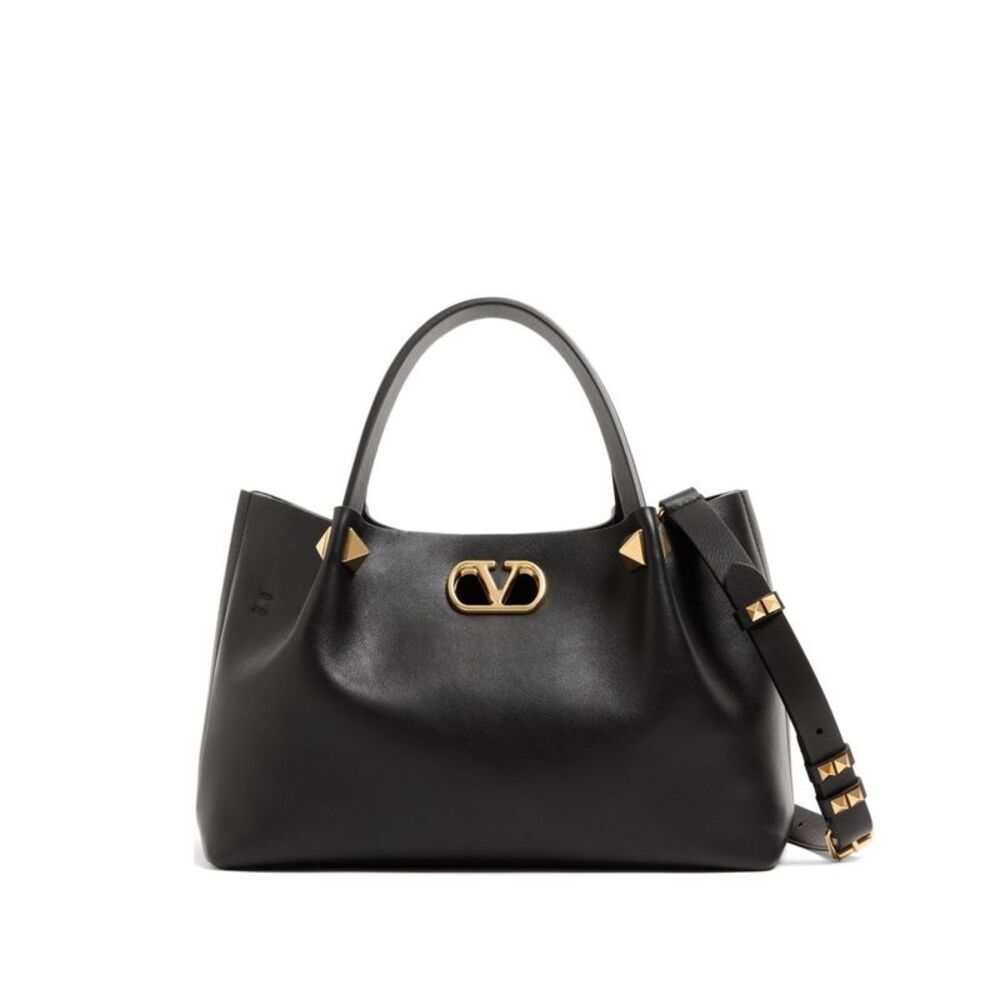 Valentino Garavani Women Vlogo Signature Small Leather Tote